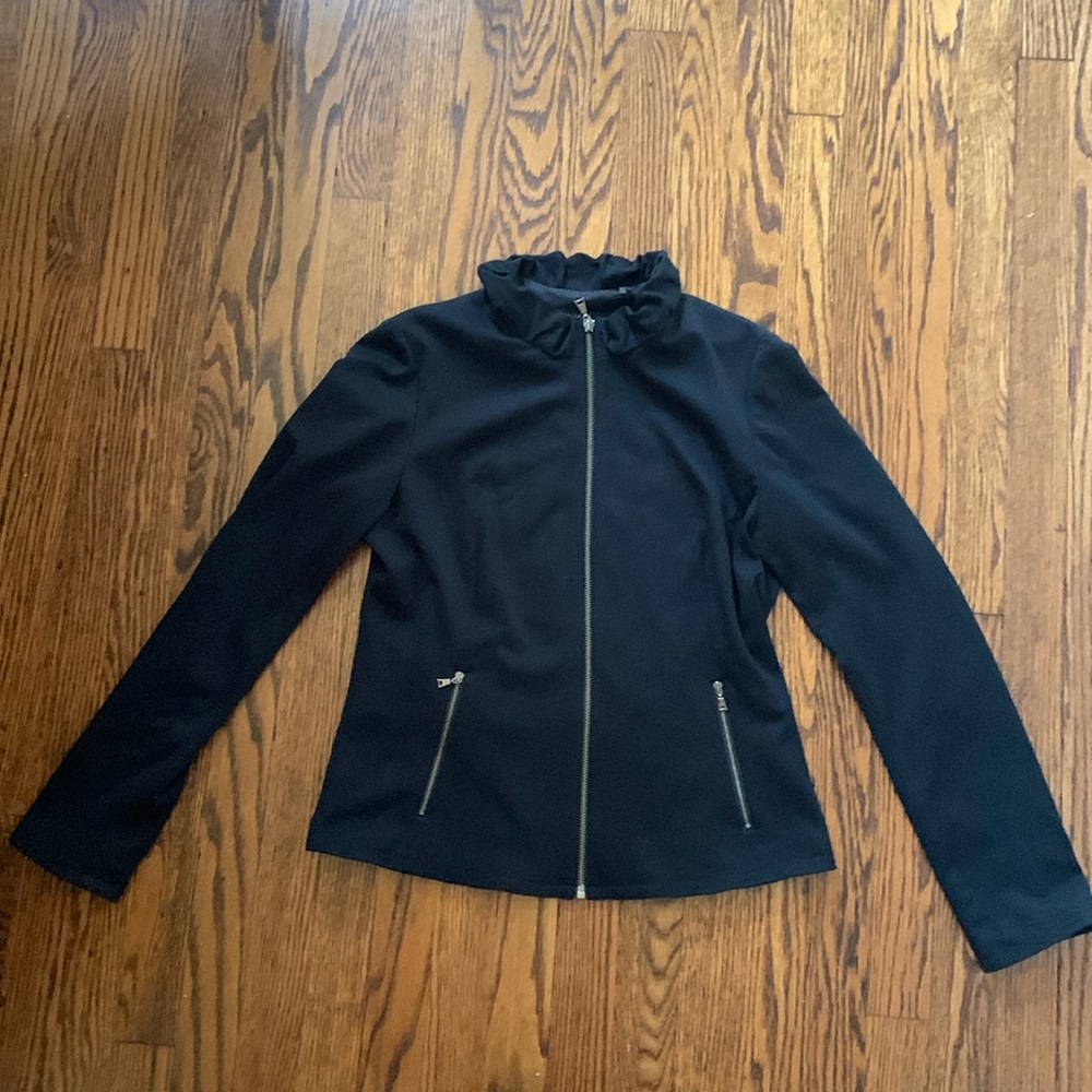 TAHARI Black Jacket Size Medium
